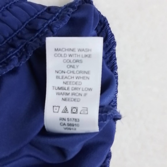 Maurices Sleeveless Blouse Size Small in Purple w/ Ruffle Details Smocked Waist - Picture 13 of 14